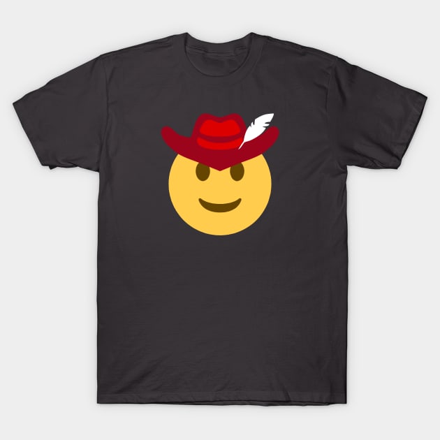 Red Mage Emoji T-Shirt by stoicroy